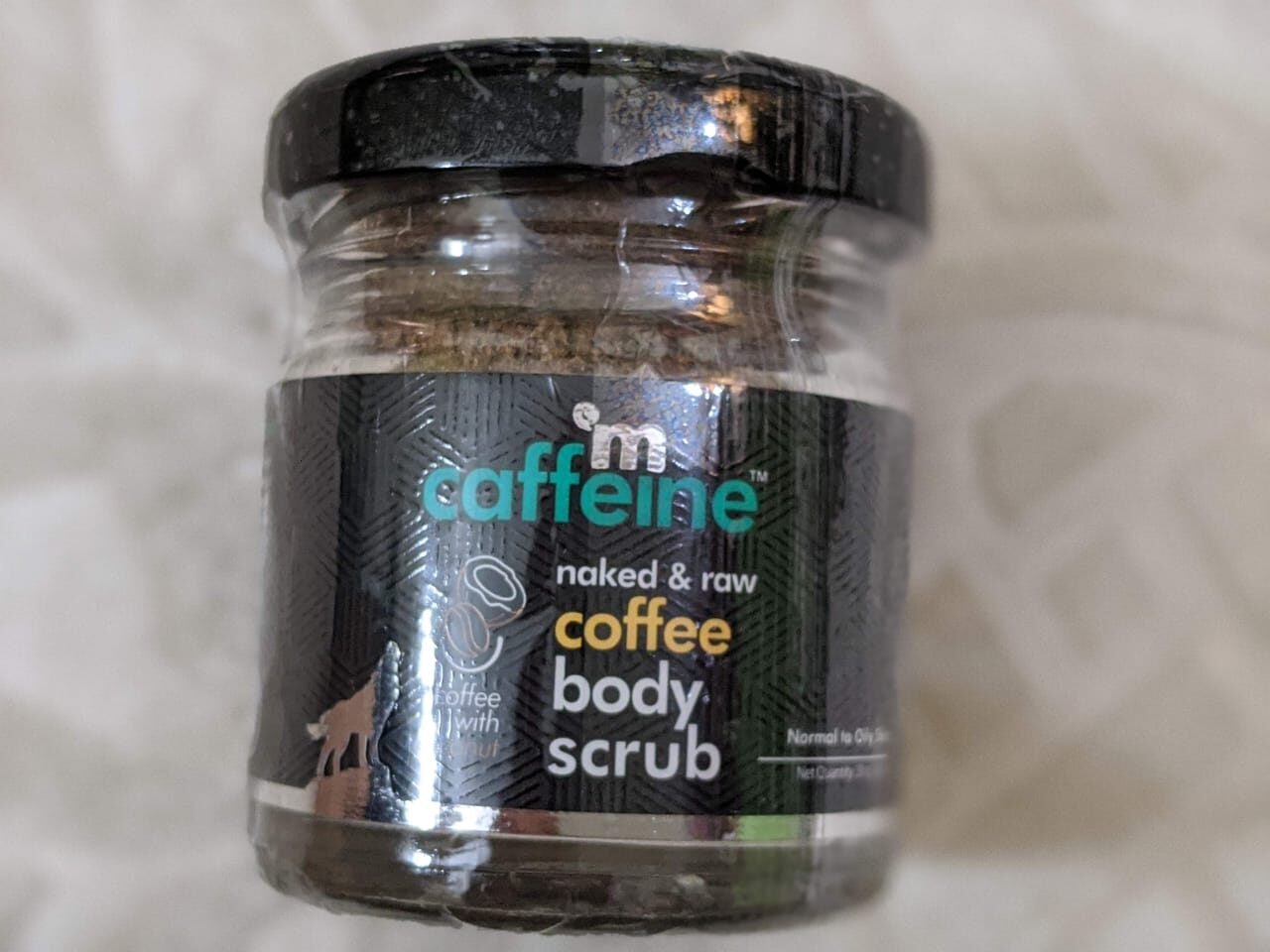 mCaffeine body scrub