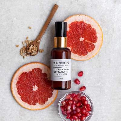 Chemical Peel at Home - Dr. Sheth’s Basic Brightening Extra Gentle Daily Peel