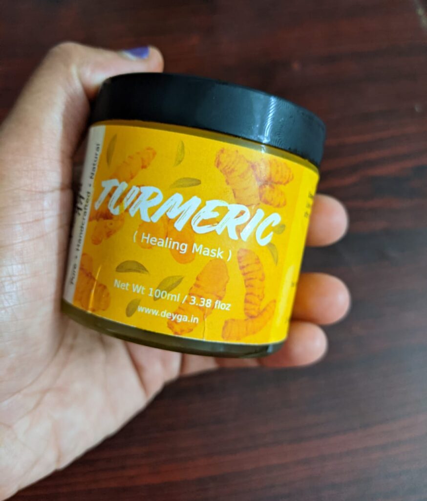 Deyga organics Product Turmeric Healing Face Mask