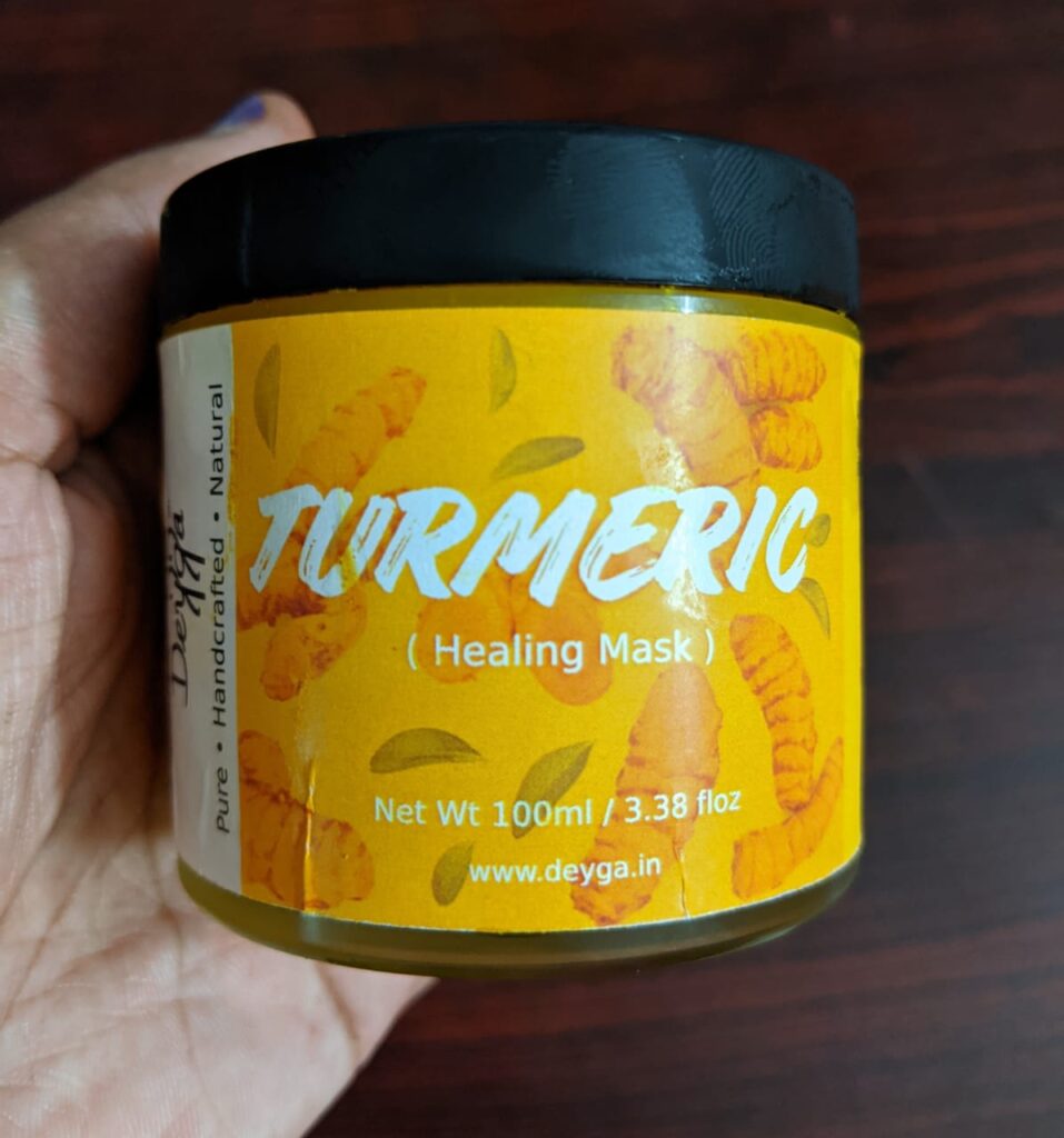 Turmeric Healing Face Mask