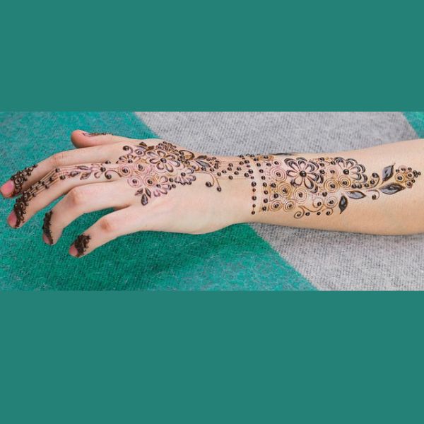 arabic mehndi designs for girls
