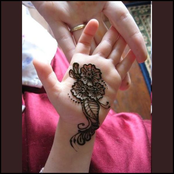 kids simple mehndi design new  along with mehndi design 2023 new style simple 