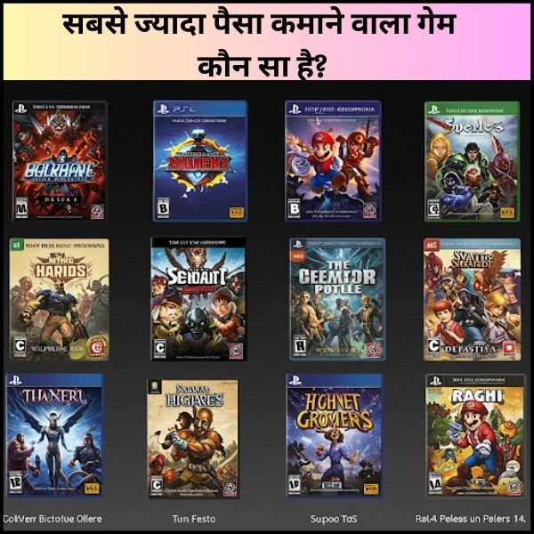 सबसे ज्यादा पैसा कमाने वाला गेम कौन सा है?