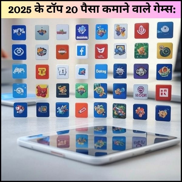 2025 के टॉप 20 पैसे कमाने वाला गेम: