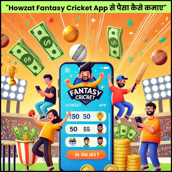 Howzat Fantasy Cricket App से पैसा कैसे कमाए ?