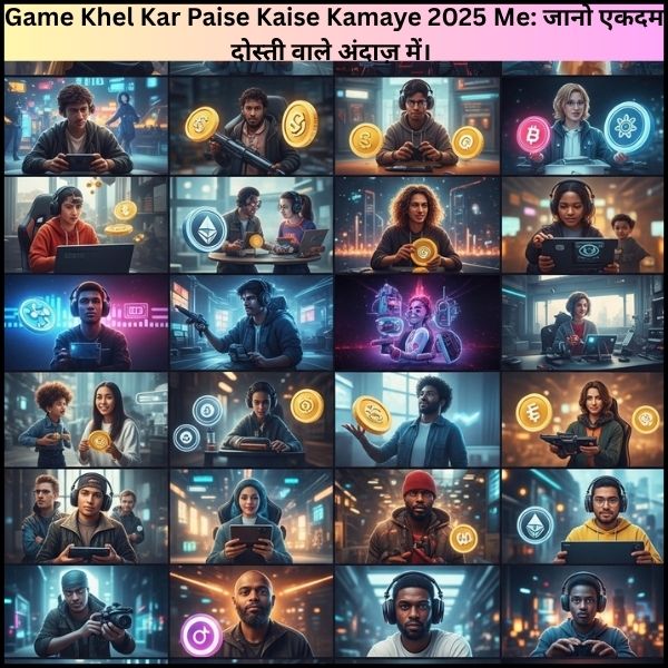 Game Khel Kar Paise Kaise Kamaye 2025 Me: जानो एकदम दोस्ती वाले अंदाज़ में। 