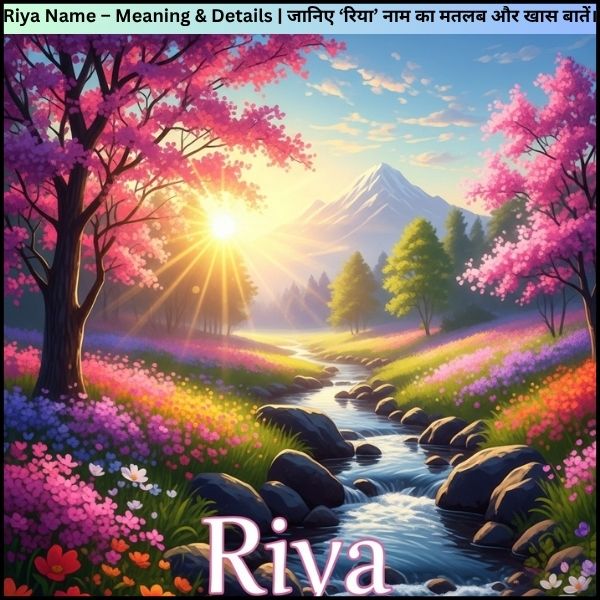 Riya Name – Meaning & Details | जानिए ‘रिया’ नाम का मतलब और खास बातें।
