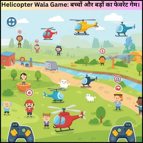 Helicopter Wala Game: बच्चों और बड़ों का फेवरेट गेम।