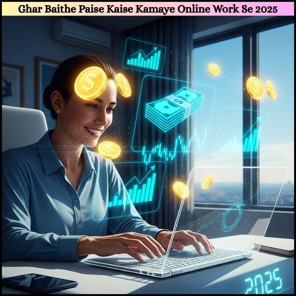 Ghar Baithe Paise Kaise Kamaye Online Work Se 2025