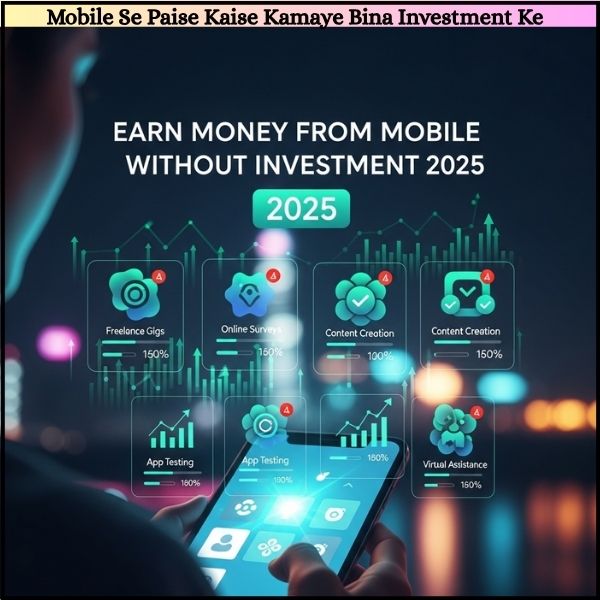 Mobile Se Paise Kaise Kamaye Bina Investment Ke