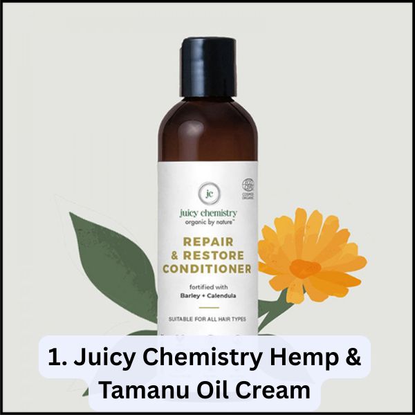 1. Juicy Chemistry Hemp & Tamanu Oil Cream
