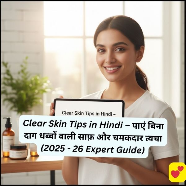 Clear Skin Tips in Hindi