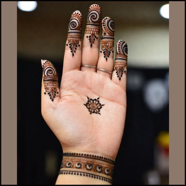 Mehandi Designs Simple