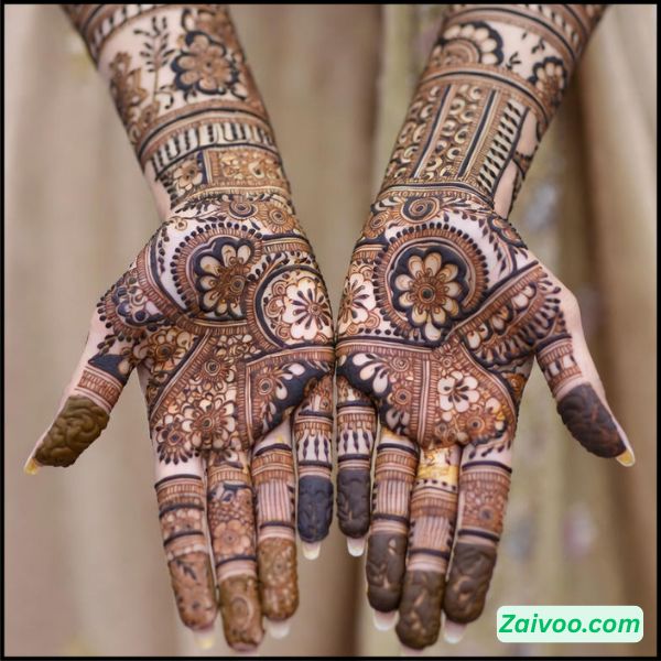 new simple mehndi design