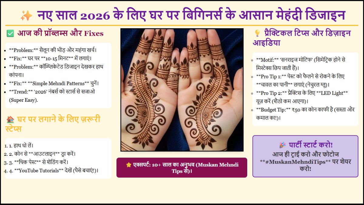 Beginners Mehndi