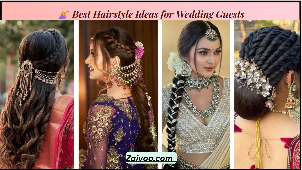 Hairstyle Ideas for Wedding Guests – शादी में जाने वालों के लिए परफेक्ट हेयरस्टाइल गाइड