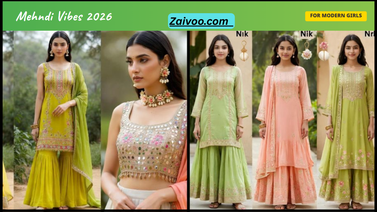 Mehndi Function Outfit Ideas for Girls