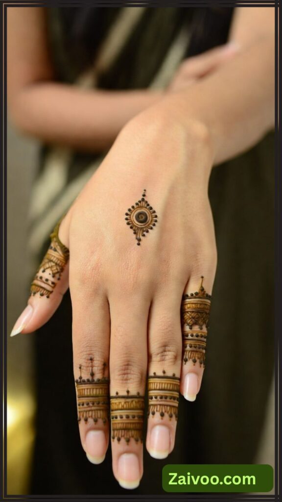 सिम्पल मेहंदी डिजाइन