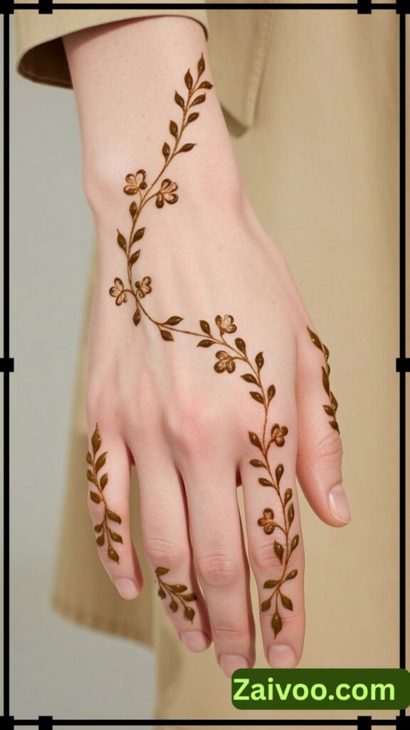 Simple Mehndi Design