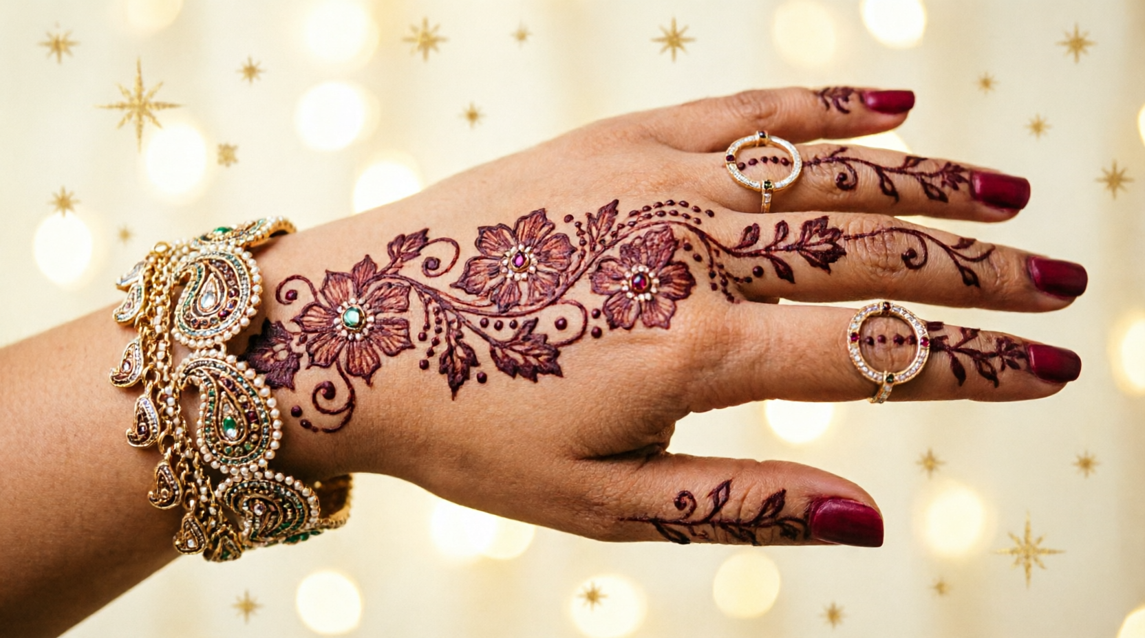 Jewellery Mehndi Design - 50+ Premium Image Bundle